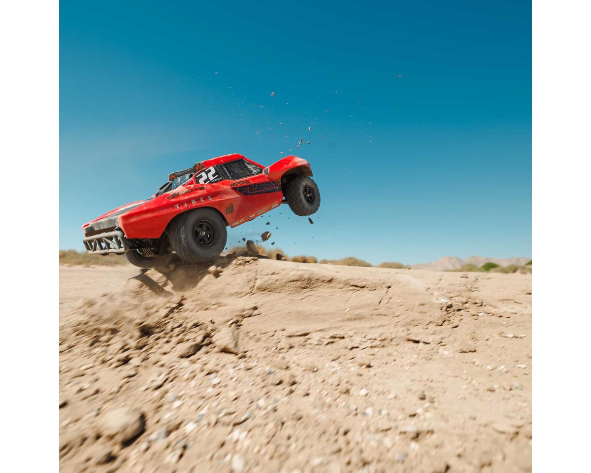 1/10 FURY MEGA 550 2WD Short Course Truck RTR with Battery & Charger, Red